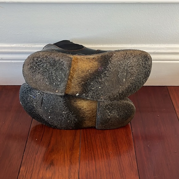 Classic Black Leather Ankle Boots - Picture 4 of 5